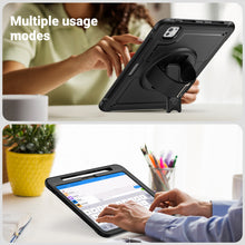Load image into Gallery viewer, Ultra-Slim Heavy Duty Protection Case with Hand Strap for new iPad Air/Pro 11/13 (2024)