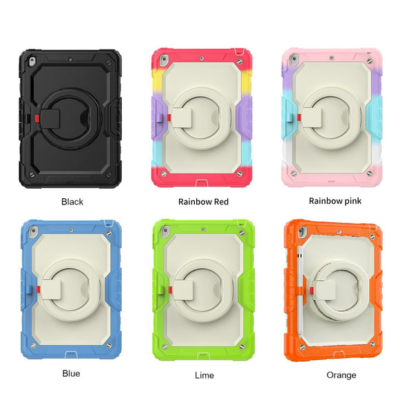 Heavy Duty Protection Case with Folded Handle for iPad Series
