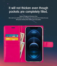 Load image into Gallery viewer, Mercury Bluemoon Dairy Wallet Case for Samsung