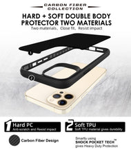 Load image into Gallery viewer, Carbon Fiber Designed Protective Case