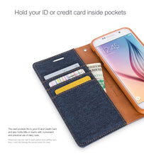 Load image into Gallery viewer, Mercury Canvas Dairy Wallet Case