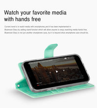 Load image into Gallery viewer, Mercury Bluemoon Dairy Wallet Case for Samsung