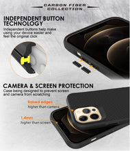 Load image into Gallery viewer, Carbon Fiber Designed Protective Case