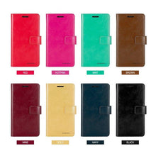 Load image into Gallery viewer, Mercury Bluemoon Dairy Wallet Case for Samsung