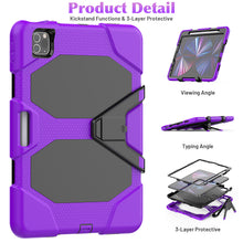 Load image into Gallery viewer, Heavy Duty Protection Case for iPad Air4 (10.9) and Pro 11/12.9 (2&3 gen)