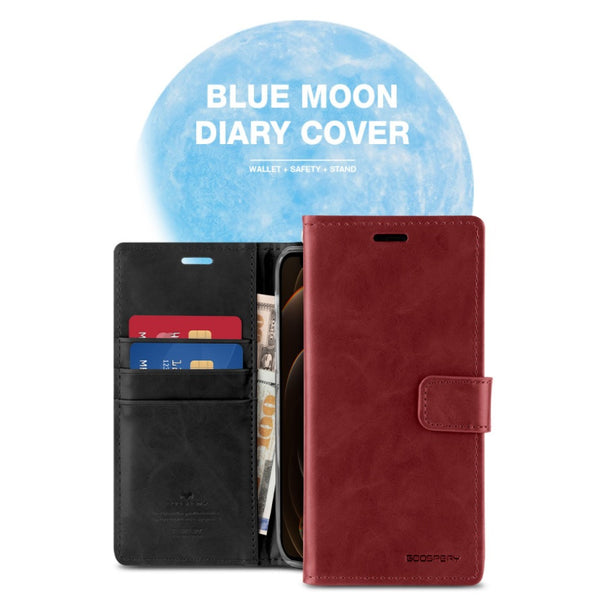 Mercury Bluemoon Dairy Wallet Case for Samsung