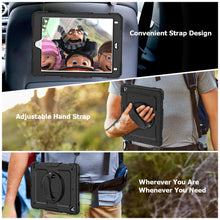 Load image into Gallery viewer, Heavy Duty Protection Case with Hand&amp;Shoulder Strap for All iPad and Mini6
