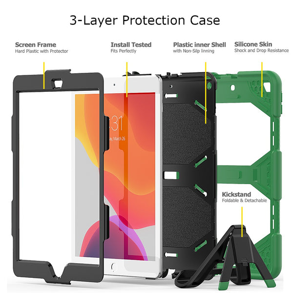Heavy Duty Protection Case for All iPad & Mini Series