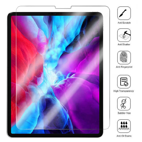 Full screen transparent 9H tempered Ultra-thin screen protector for iPad & Mini Series